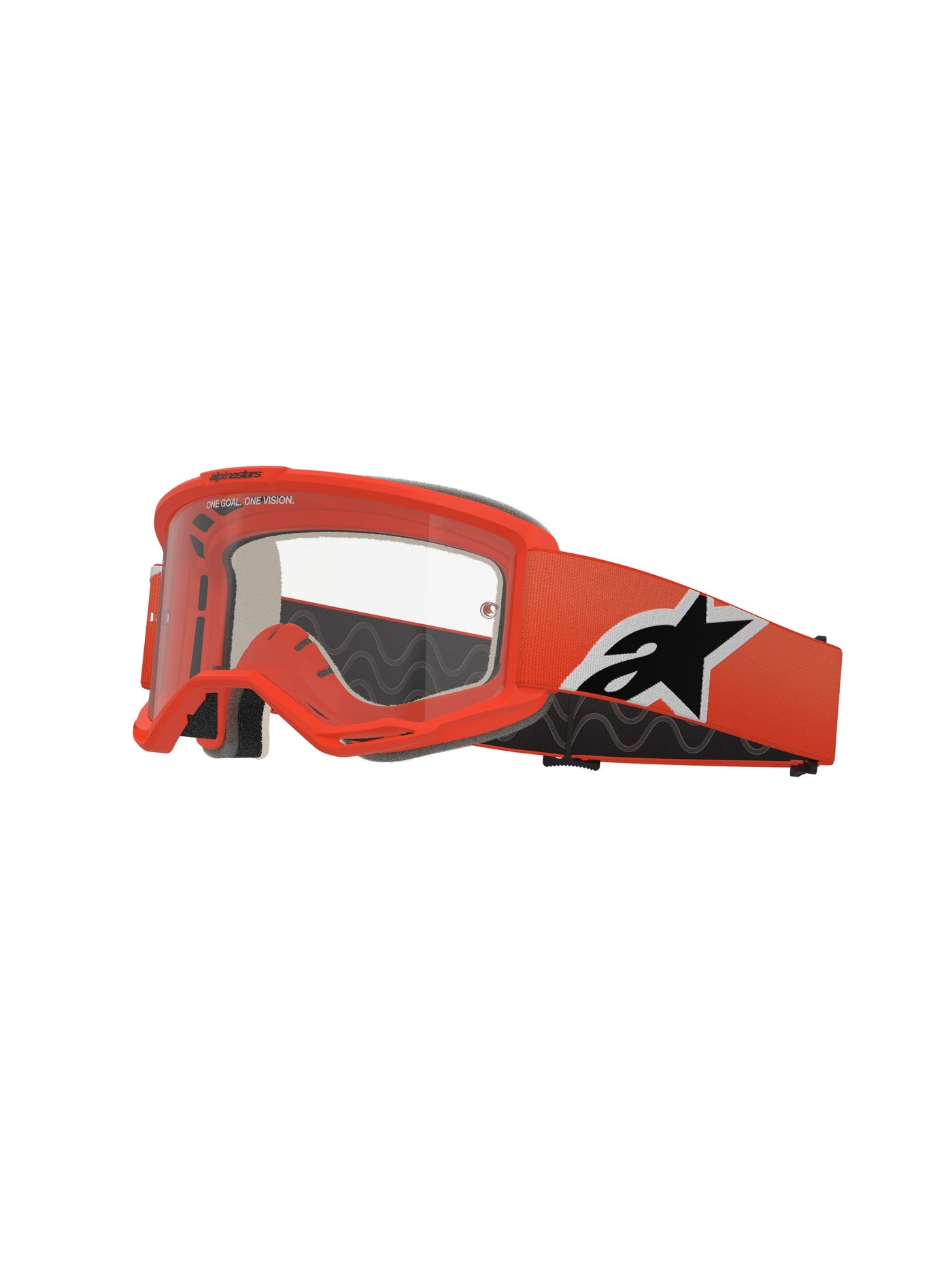 Alpinestars Goggle Vision 5 CORP ORANGE Clear