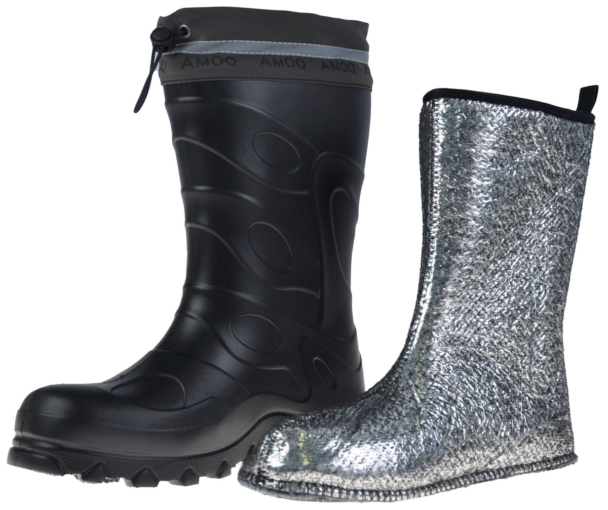 AMOQ Freetime JNR Boots Black/Grey