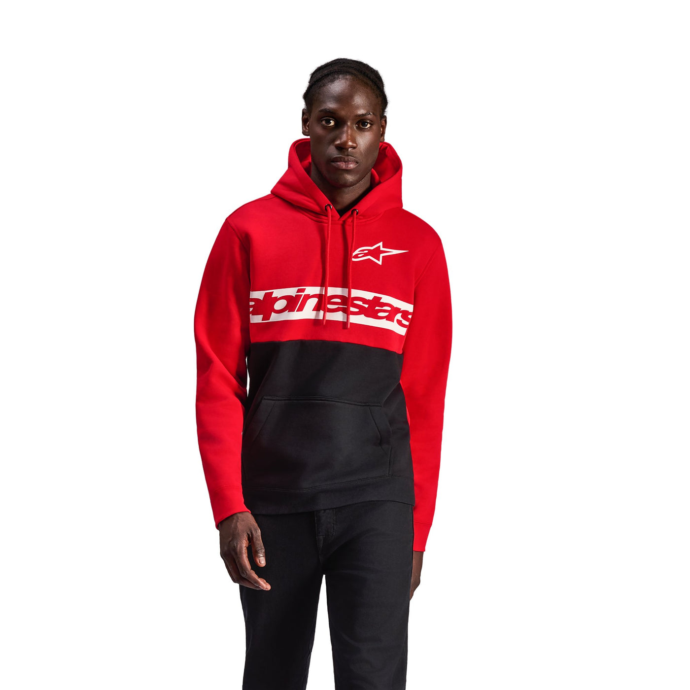 Alpinestars Hoodie Parallel Black/Red