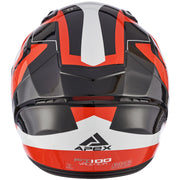 APEX Helmet FI100 Valencia red/white/black