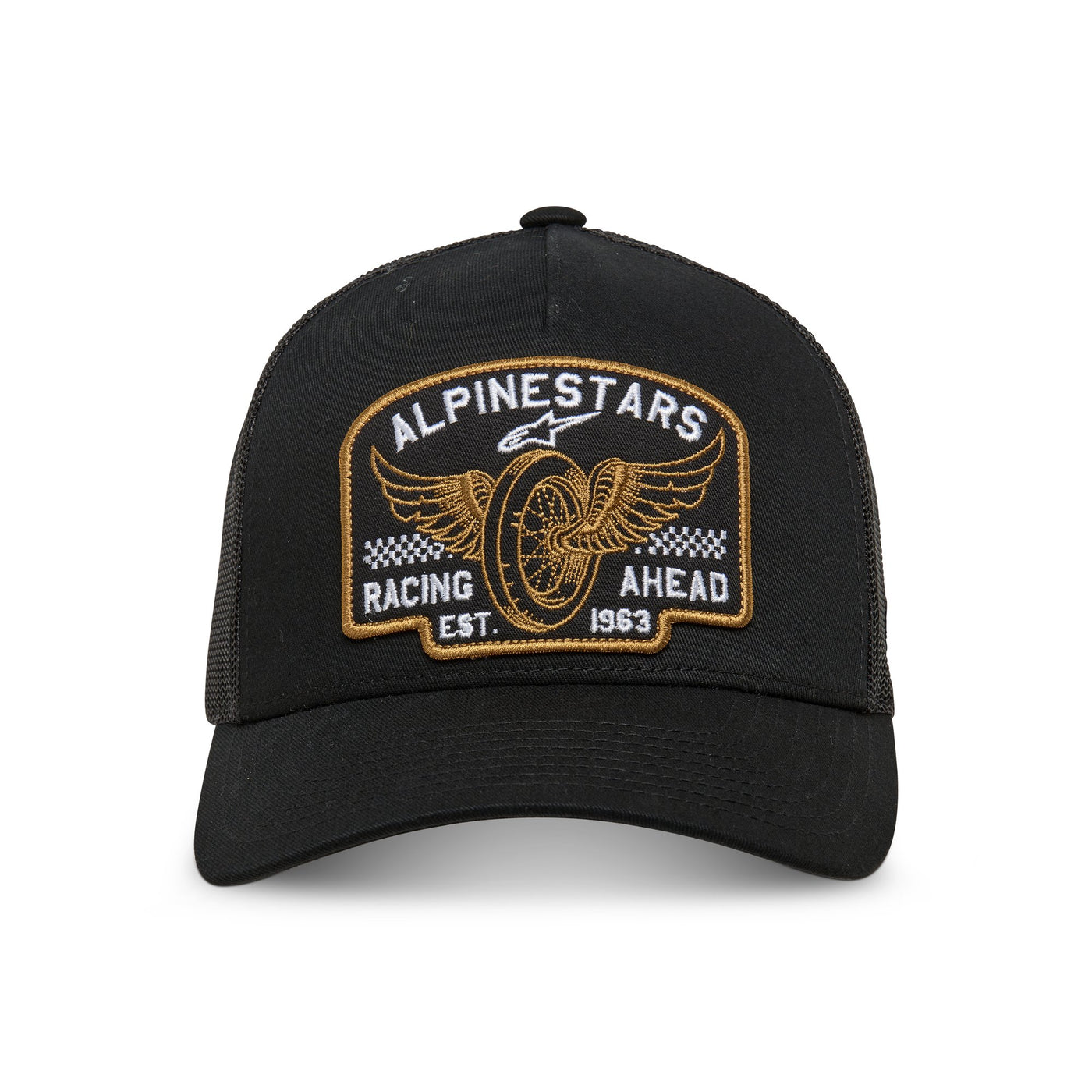 Alpinestars Heritage Patch Trucker Hat Black/Black OS