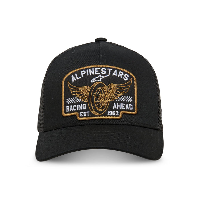 Alpinestars Heritage Patch Trucker Hat Black/Black OS