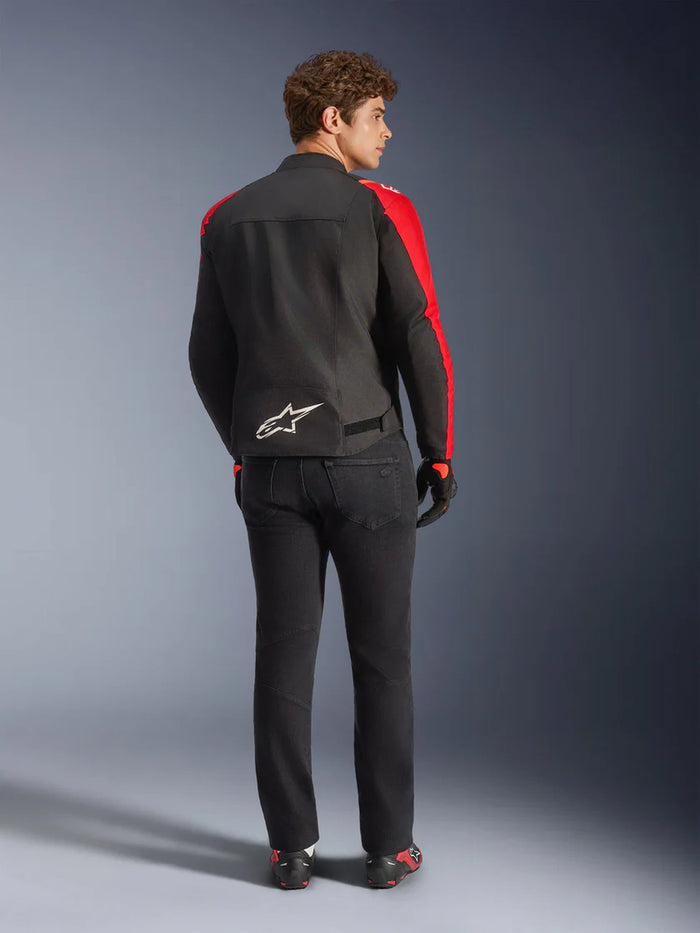 Alpinestars Jacket T-SPS v2 Waterproof Black/Red Fluo