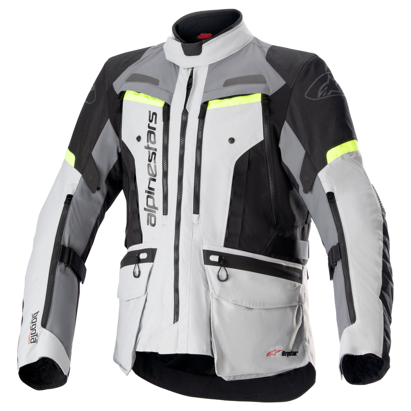 Alpinestars Jacket Bogota Pro Drystar Gray/Yellow Fluo