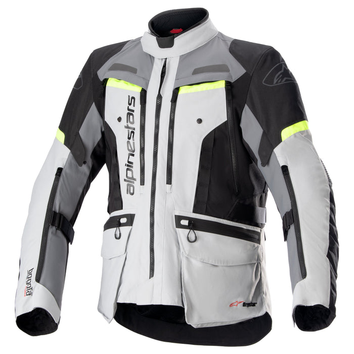 Alpinestars Jacket Bogota Pro Drystar Gray/Yellow Fluo