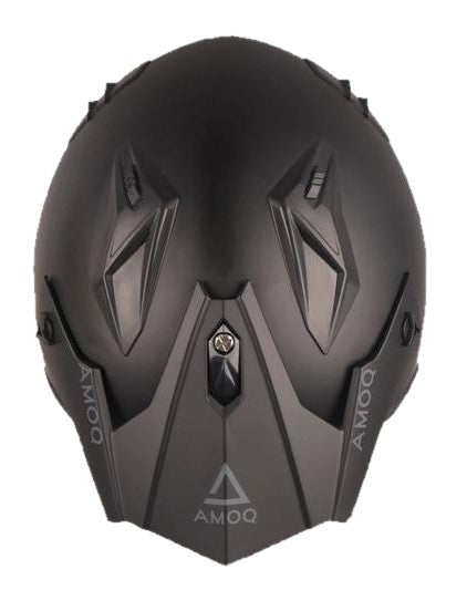 AMOQ Blister Jet Helmet Black