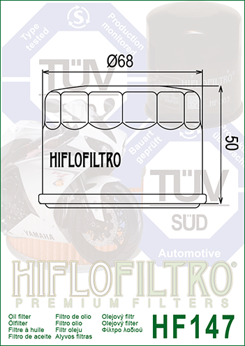 HiFlo oil filter HF147