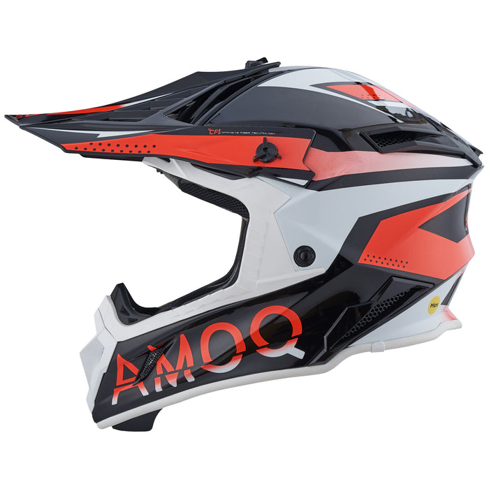 AMOQ Friction Mips Helmet Black/red