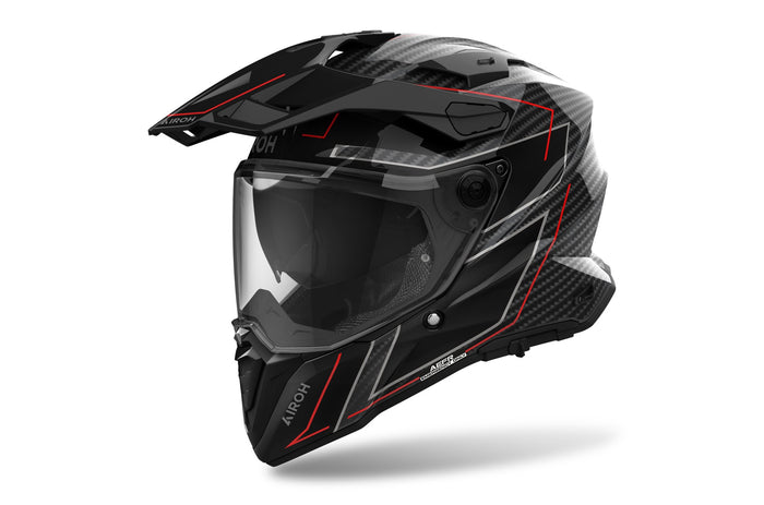 Airoh Helmet Commander 2 Carbon Stylish Gloss