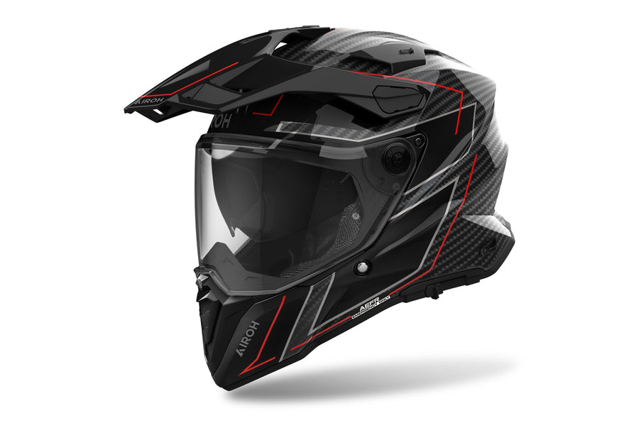 Airoh Helmet Commander 2 Carbon Stylish Gloss