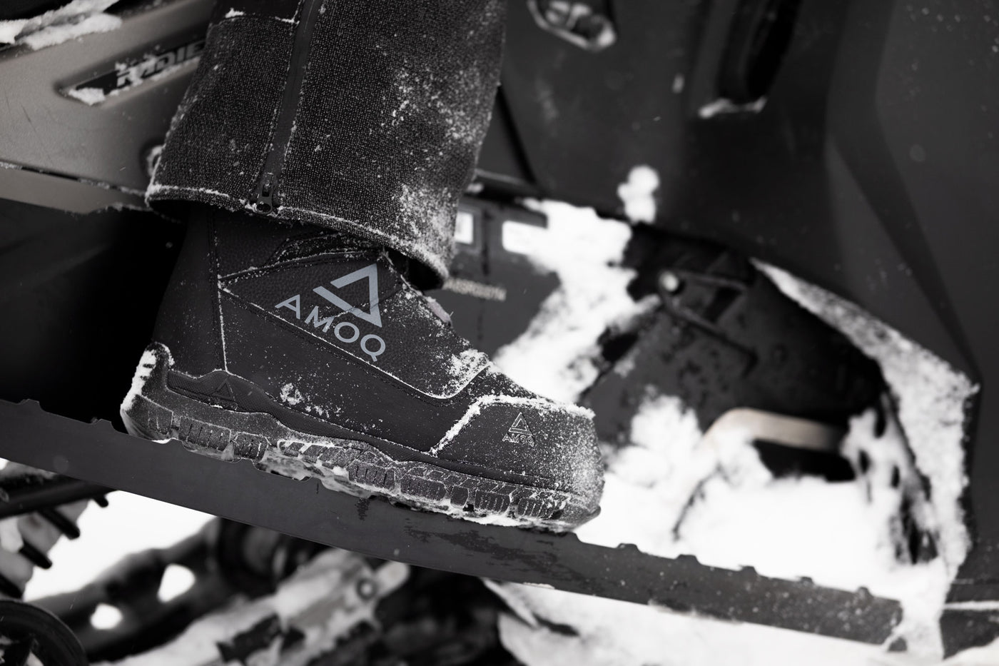 AMOQ Retain Dual Opti-Fit lacing Boots Black/Grey