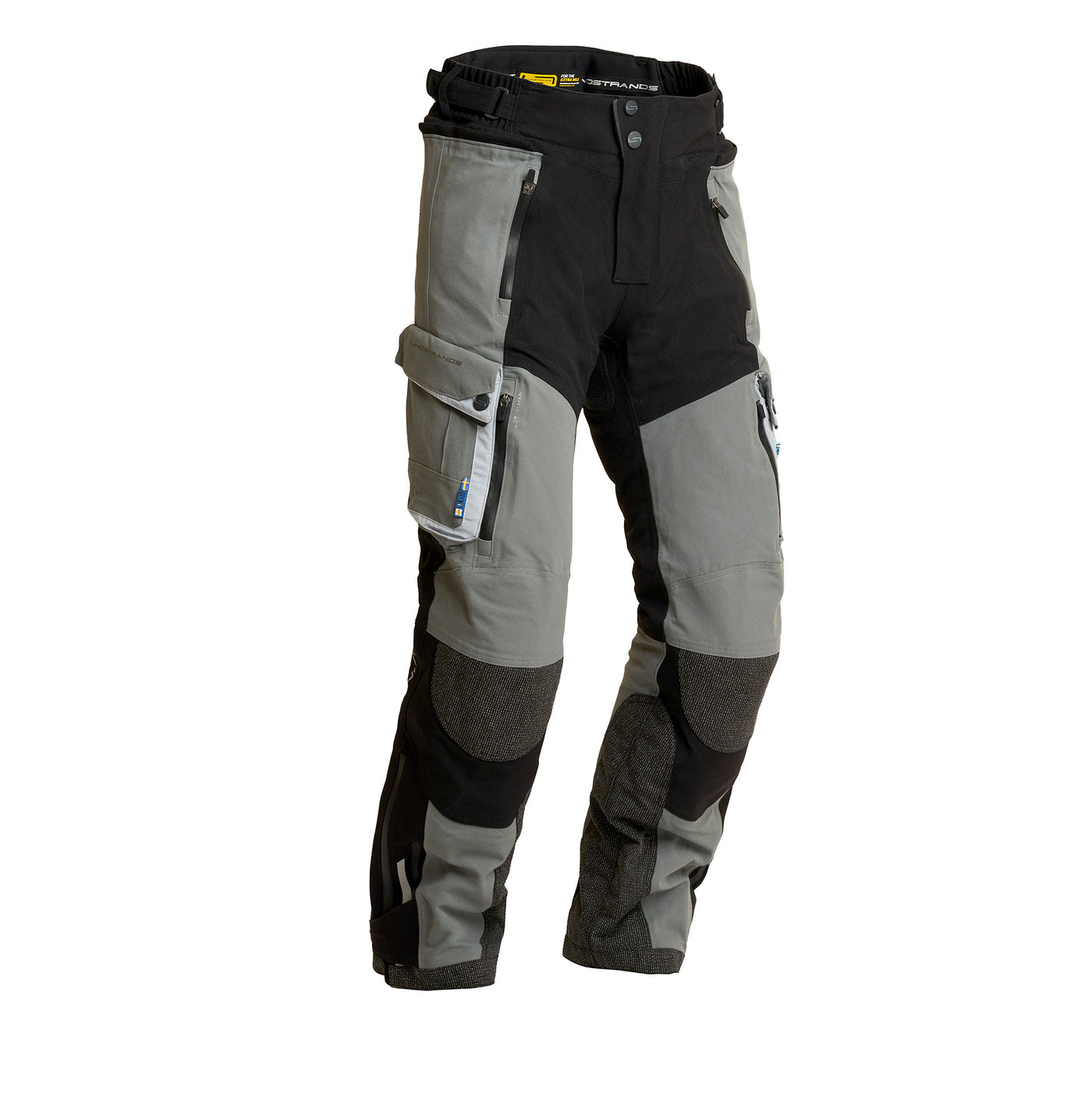 Lindstrands Textile Pants Sunne Grey/Black
