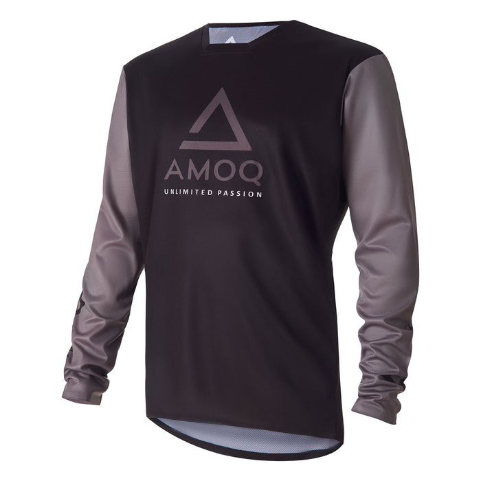 AMOQ Ascent Comp Jersey Black/Grey