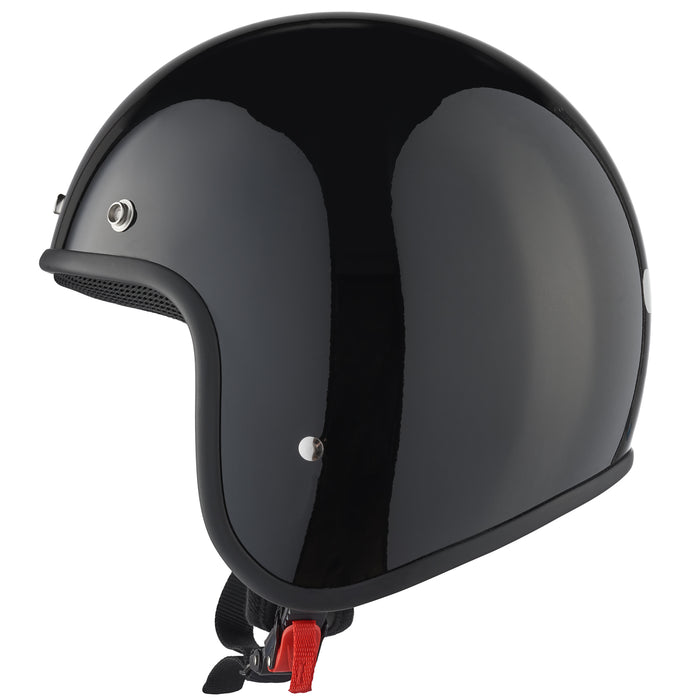 Snowpeople Basic Jet helmet Double visor black