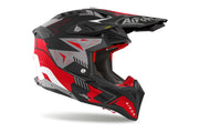 Airoh Helmet Aviator 3 Spin Red Matt L