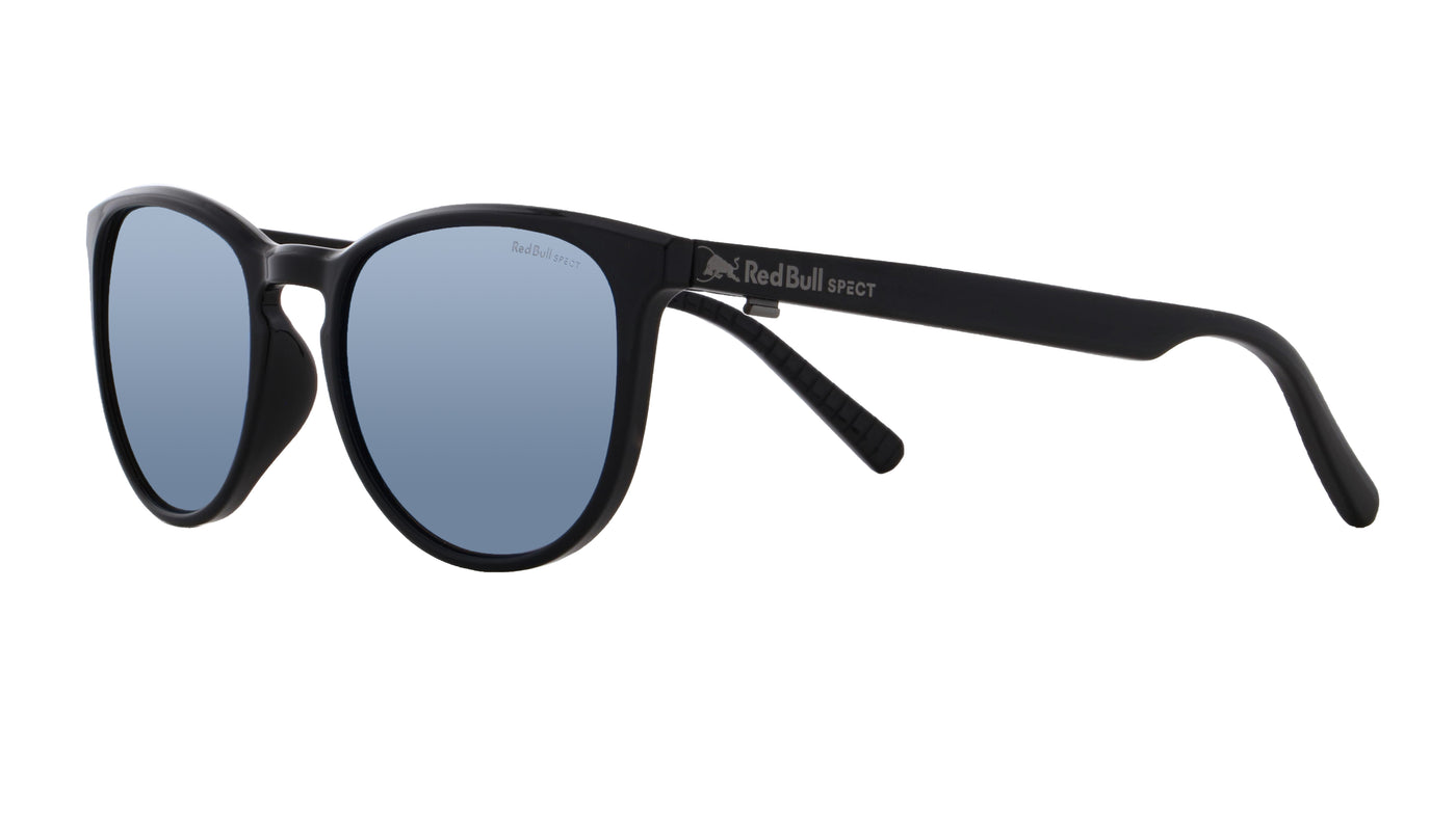 Spect Red Bull Steady Sunglasses black/smoke blue mirror POL