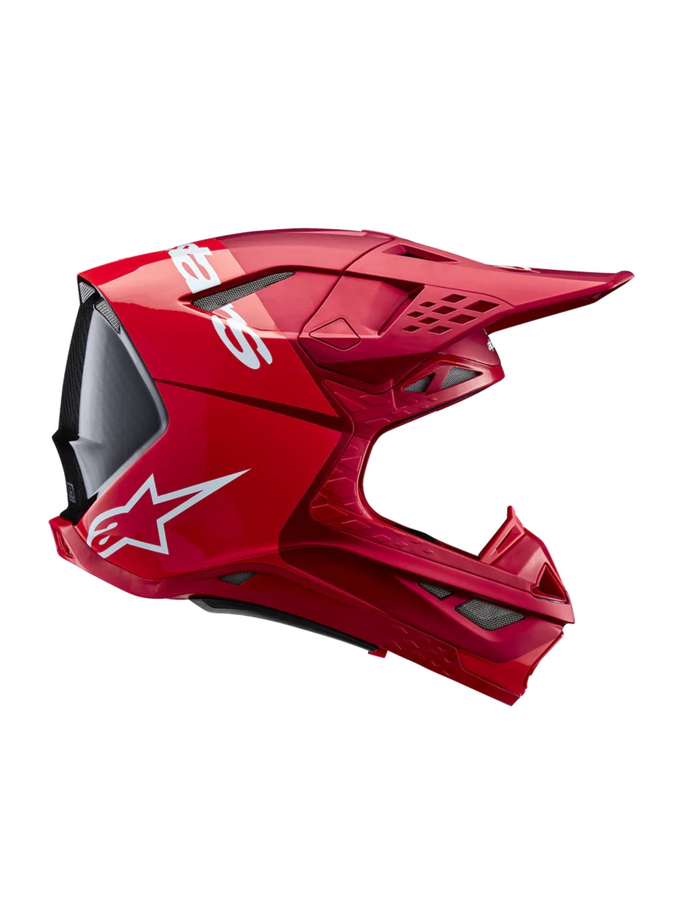 Alpinestars Helmet S-M10 2206 Flood Red Fluo