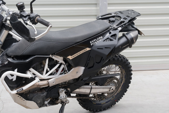 Yakk EXP Side pannier luggage rack Husqvarna 701 Enduro/Supermoto (16-25) black