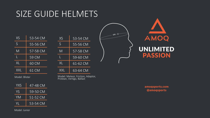AMOQ Ballast Electric visor Helmet Black/Orange