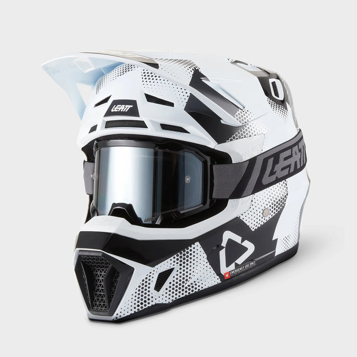 Leatt Helmet Kit Moto 7.5 Camo Black/White