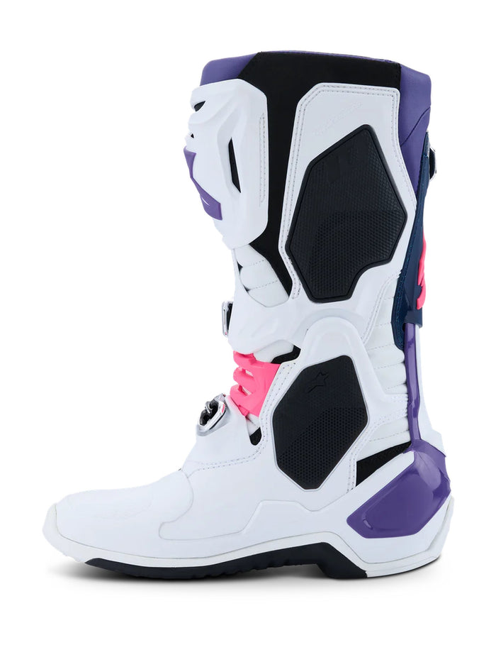 Alpinestars Boot Tech 10 White/Violet/Fluo Pink
