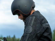 Halvarssons Leather Jacket Sandtorp Black