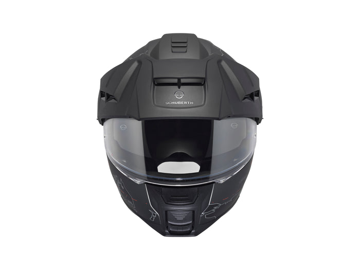 Schuberth Helmet E2 Atlas matt black/red