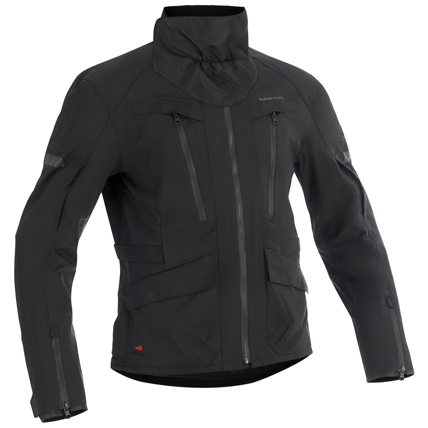 Halvarssons Textile Jacket Gruven Black
