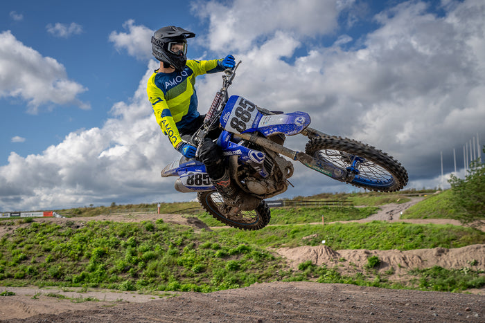AMOQ Ascent V2 Gloves Navy-Blue