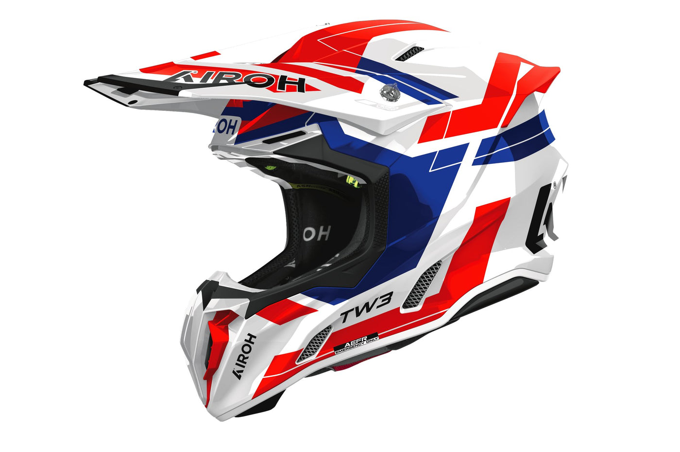 Airoh Helmet Twist 3 Dynasty Blue/Red gloss