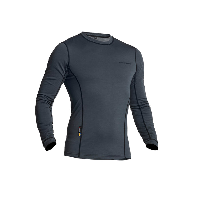 Halvarssons Comfort Sweater Outlast® Wool Grey