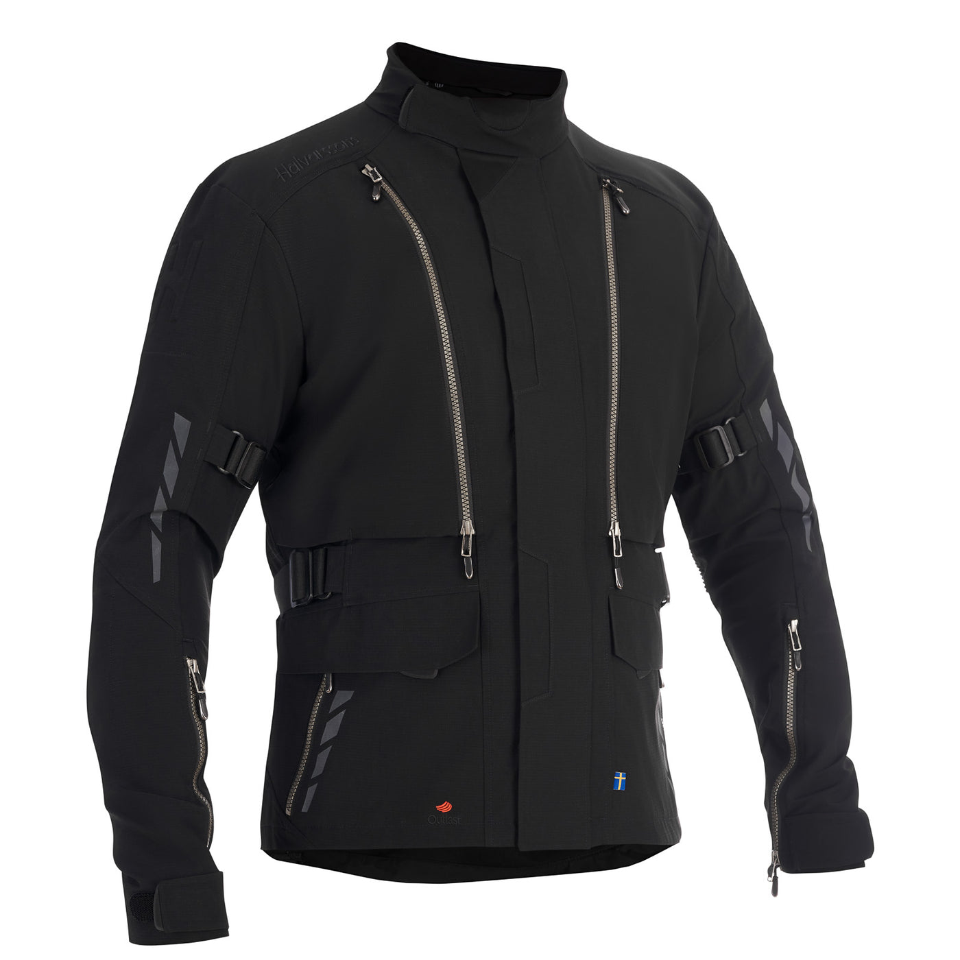 Halvarssons Textile jacket Vinvallen Black