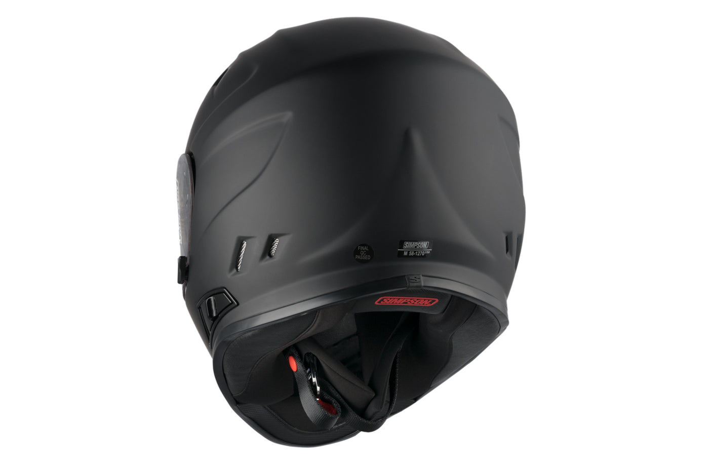 SIMPSON Helmet Venom 06 solid matt black XXXL
