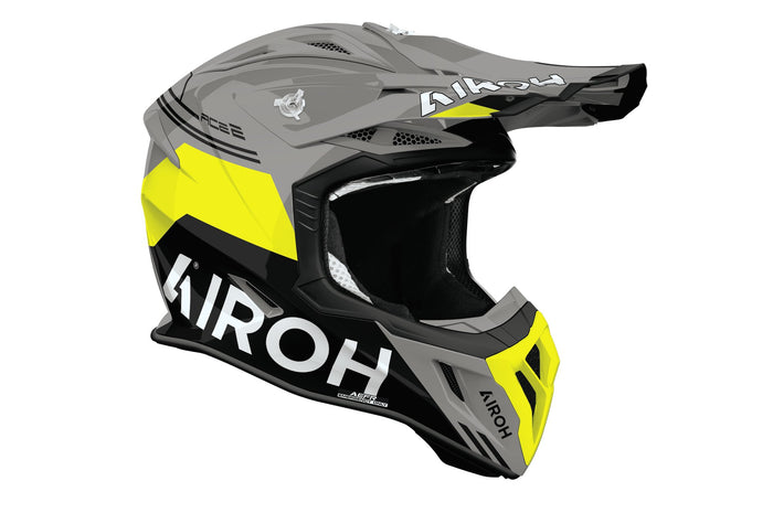 Airoh Helmet Aviator Ace 2 Fury Yellow gloss