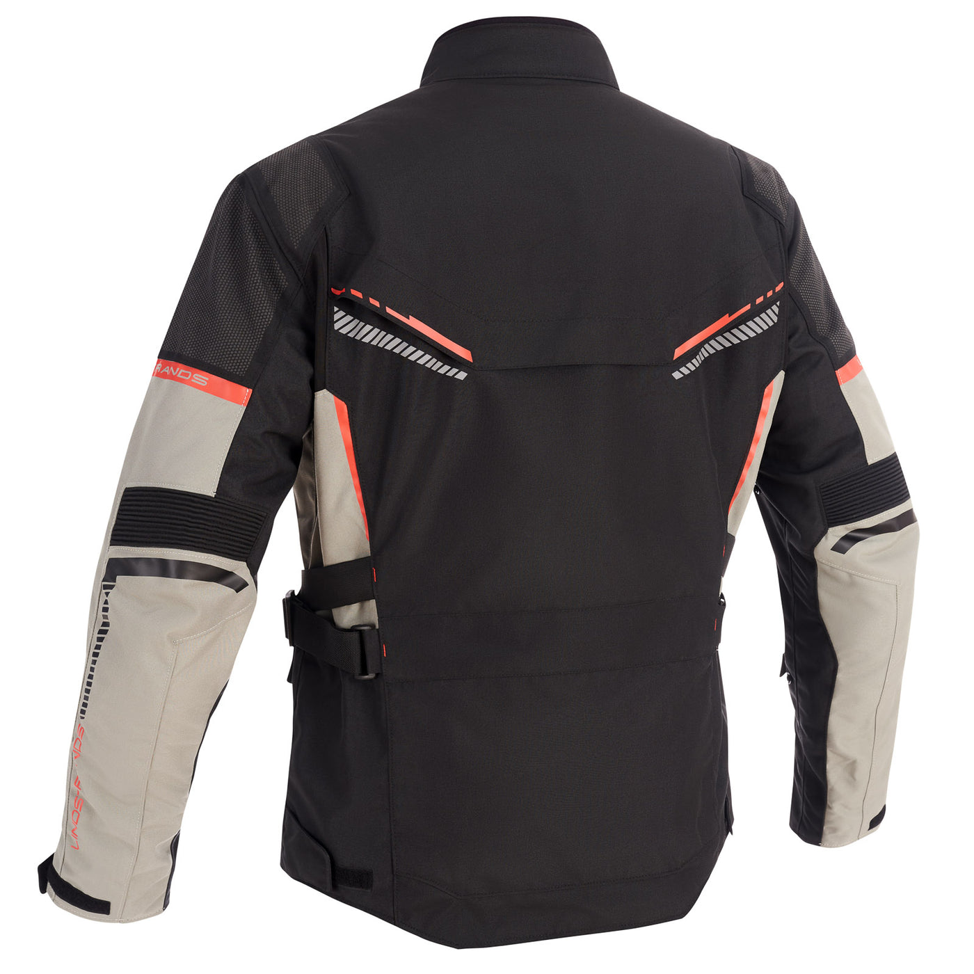 Lindstrands textile jacket Sylarna Black/light grey