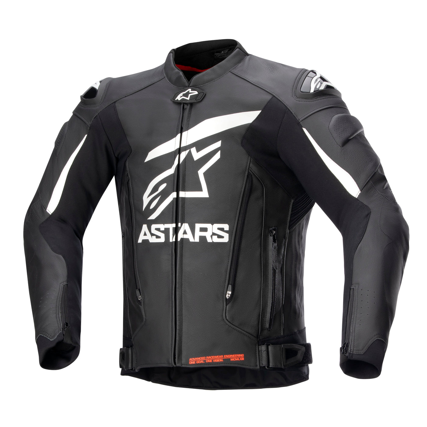 Alpinestars Leather Jacket GP Plus R v4 Black/White