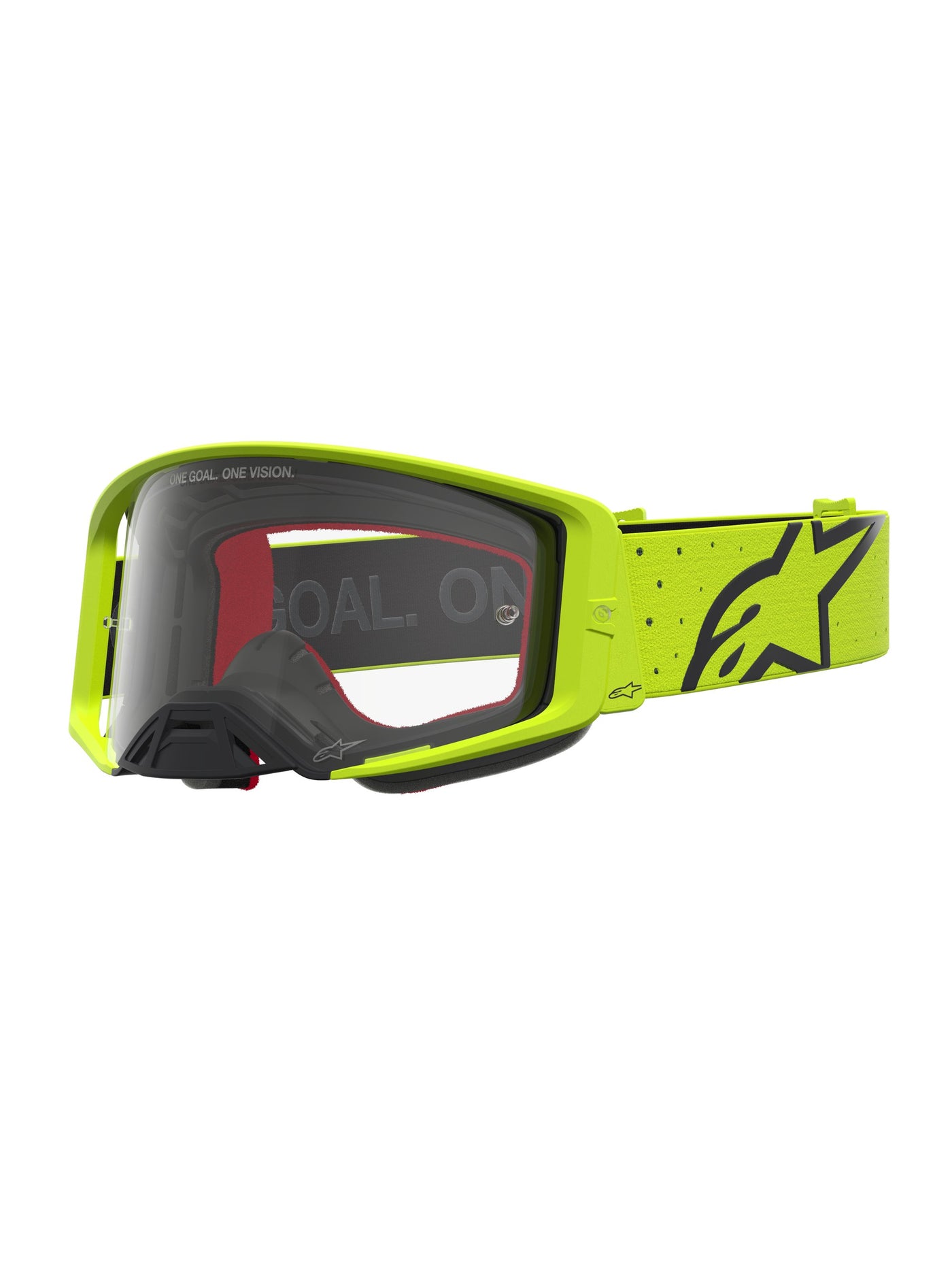 Alpinestars Goggle Supertech Vesta Yellow Fluo Black Clear