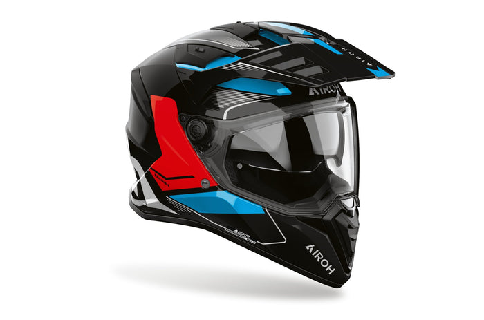 Airoh Helmet Bandit Tune blue/red gloss
