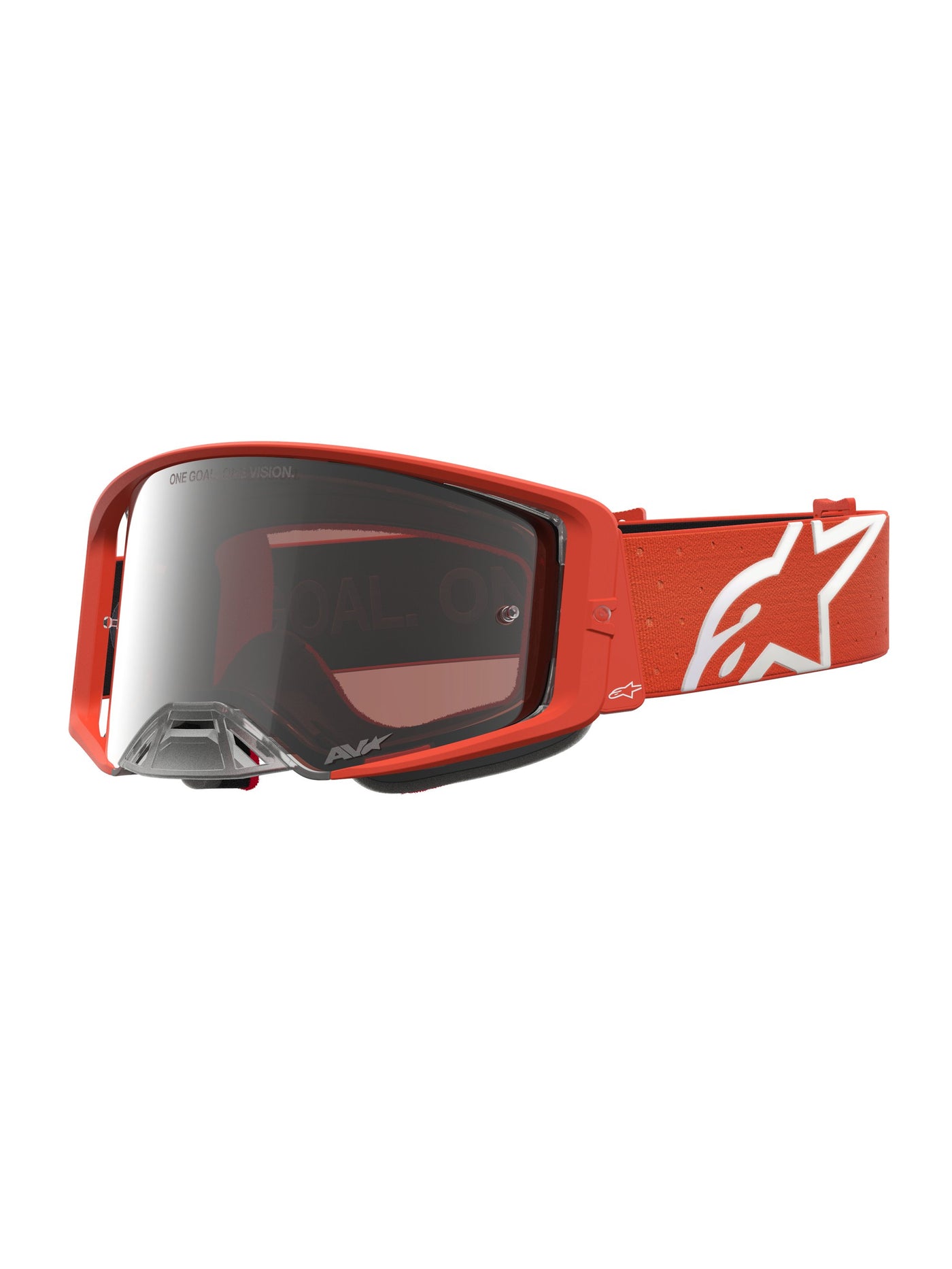 Alpinestars Goggle Supertech Vesta Orange Silver Mirror Silver
