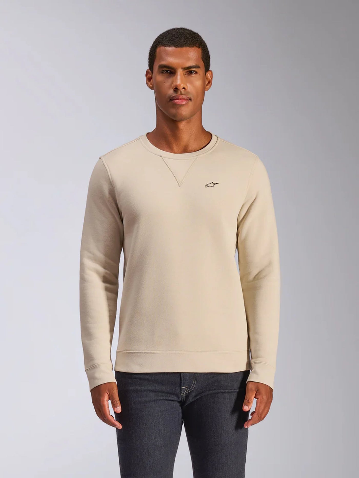 Alpinestars Fleece Positive Crew Off White