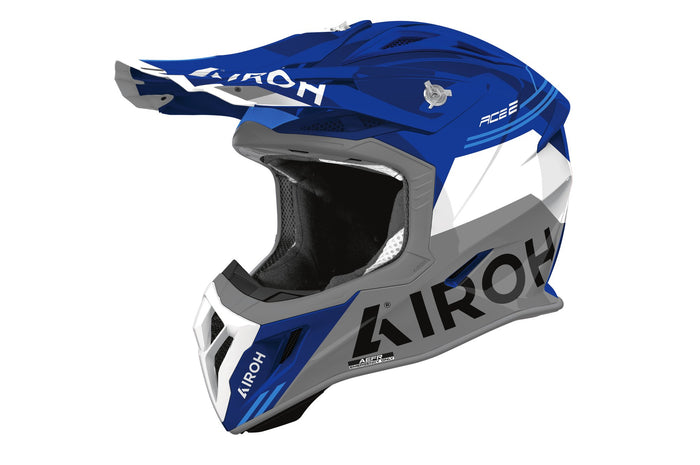 Airoh Helmet Aviator Ace 2 Fury Blue gloss