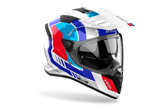 Airoh Helmet Bandit Horn white gloss