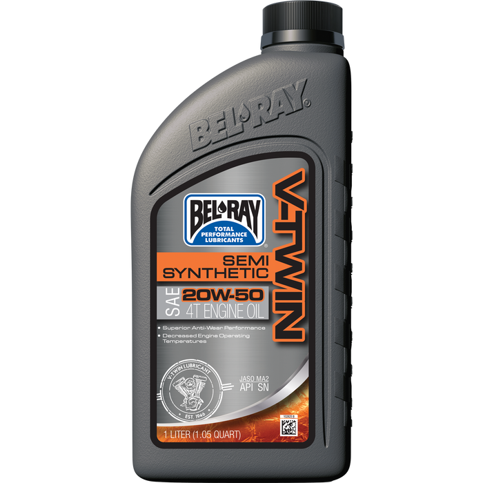 Bel-Ray V-Twin Semi-Synthetic 20W-50 1L
