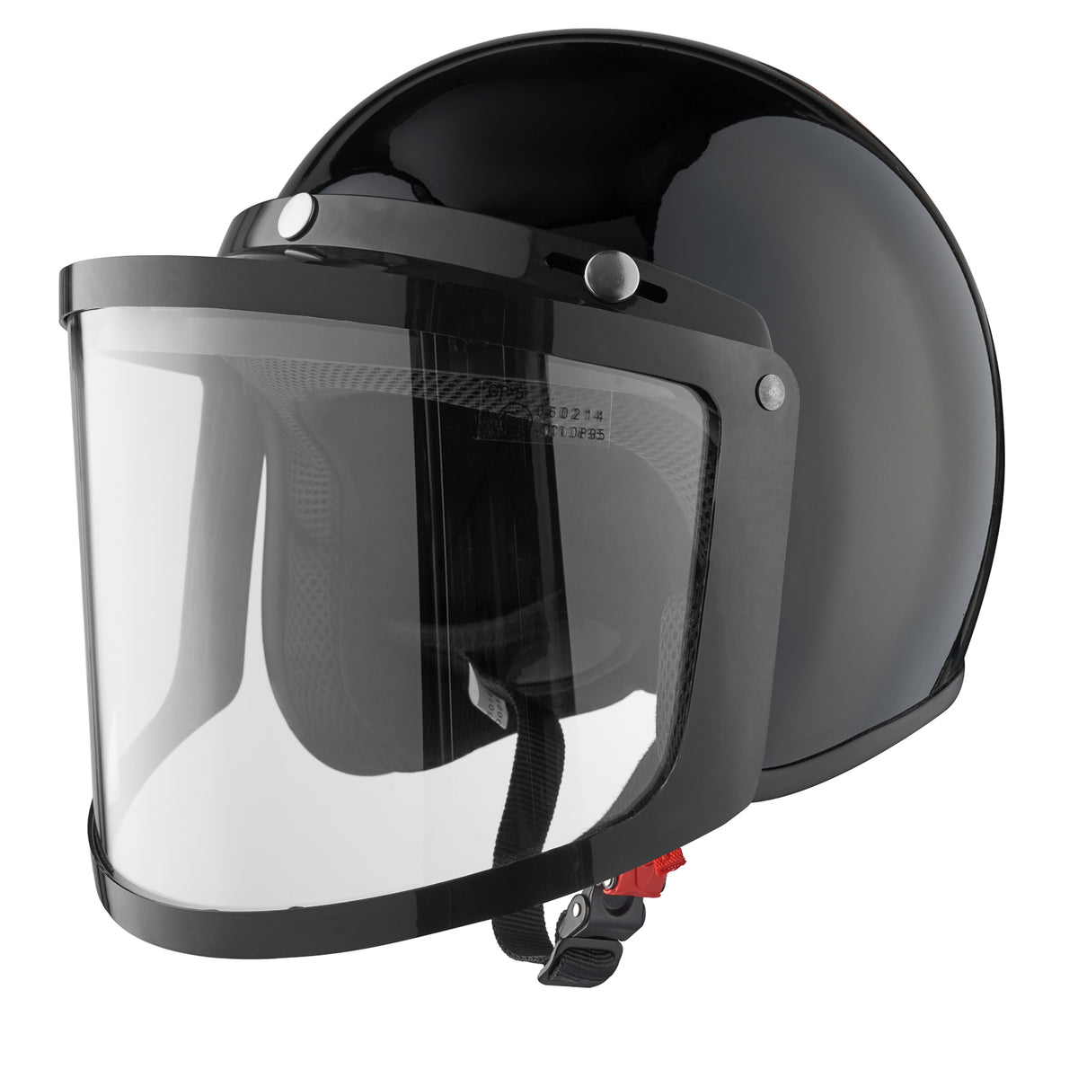 Snowpeople Basic Jet helmet Double visor black