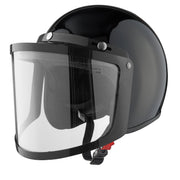 Snowpeople Basic Jet helmet Double visor black
