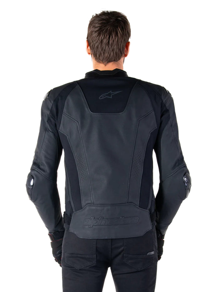 Alpinestars Leather Jacket Missile v3 Black/Black