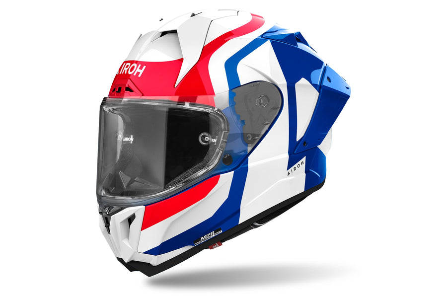 Airoh Helmet GP 800 Competition Blue/Red Gloss