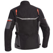 Lindstrands textile jacket Backafall Black/grey