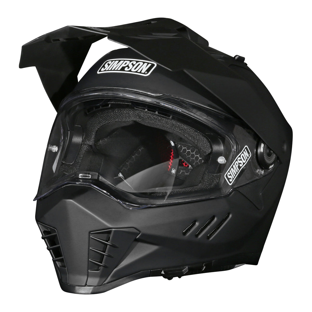 SIMPSON Helmet Xcursion matt black