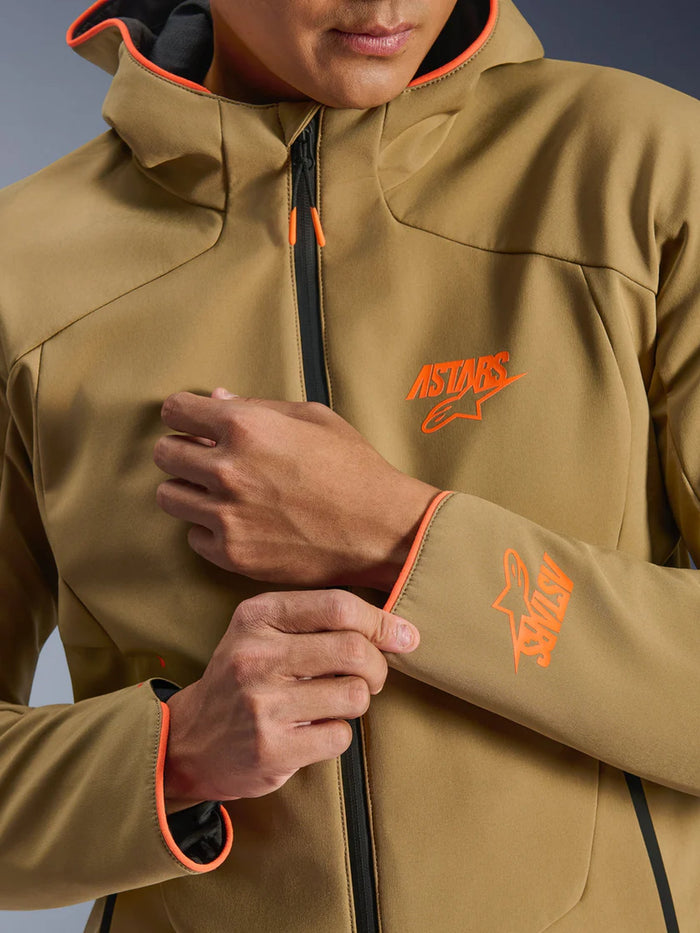 Alpinestars Jacket Aeroshell Waterproof Khaki
